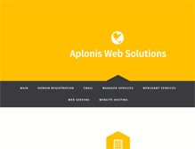 Tablet Screenshot of aplonis.net